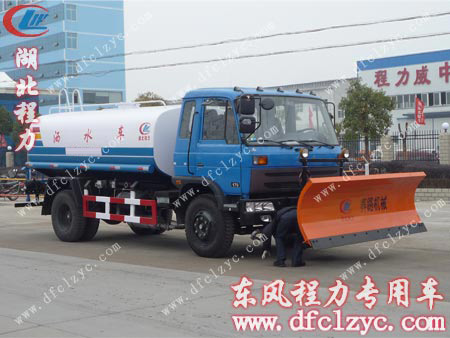 湖北程力洒水带除雪车