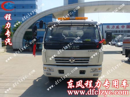 东风多利卡一拖二清障车