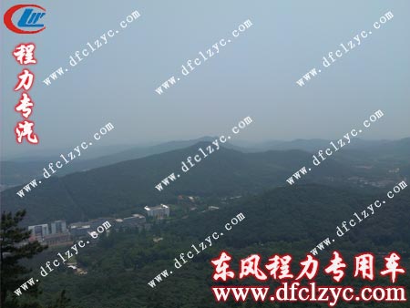 塔顶观望隆中群山