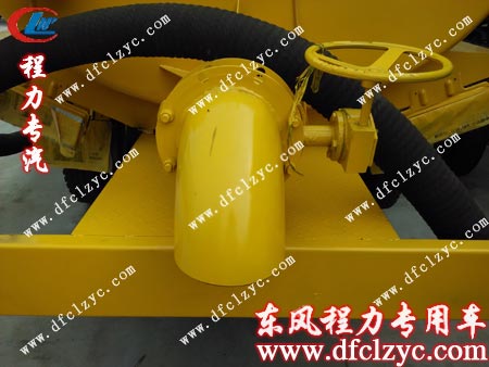 湖北程力东风多利卡吸粪车尾部出粪口设计展示图