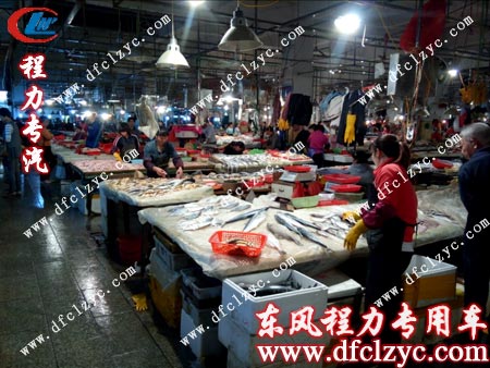 湖北程力送车师傅走进海鲜世界