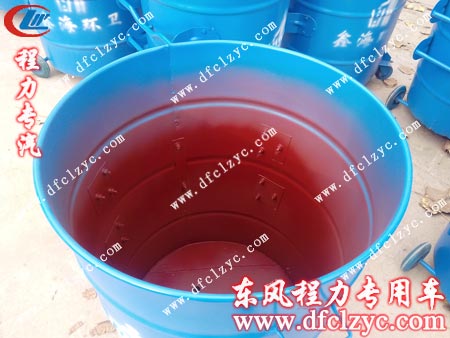 壁厚度为1.5mm的圆锥形铁垃圾桶