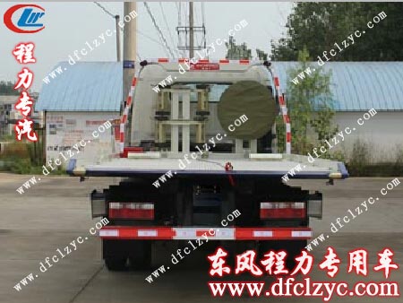 蓝牌清障车尾部未加液压翻板图