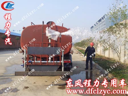 湖北程力洒水车各管道试水工艺