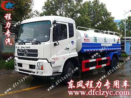 外观时尚的东风天锦多功能洒水车