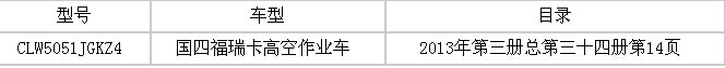 国四东风小霸王高空作业车