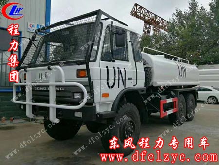 湖北程力生产的中国驻海外维和部队定制的军用车辆