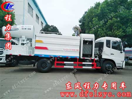 上述图片为湖北程力东风天锦抑尘车
