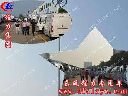 在湖北程力集团参观的客户们