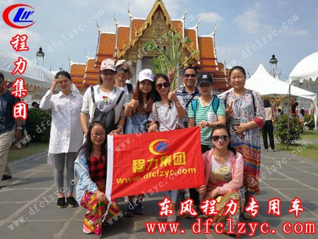 上述图为程力集团销售一部人员游览大皇宫