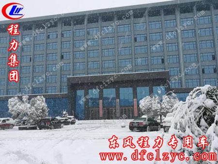 程力专用汽车股份有限公司，厚重的积雪压弯了枝头