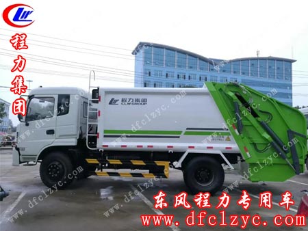 上图为湖北程力集团压缩垃圾车