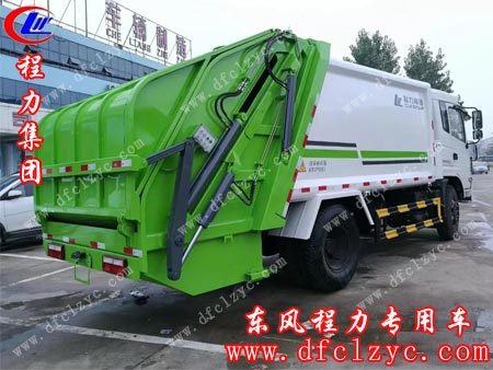 上图为湖北程力集团压缩垃圾车