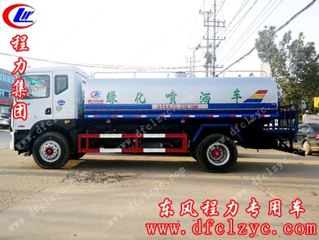 湖北程力14吨东风D9洒水车