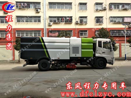 东风天锦洗扫车