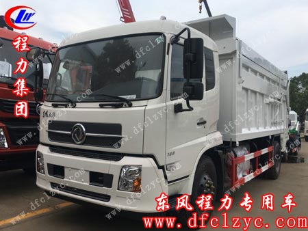东风天锦对接式压缩垃圾车