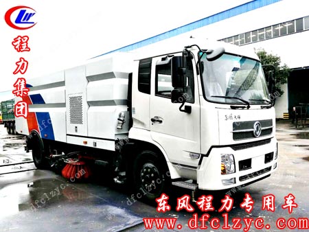 东风天锦洗扫车