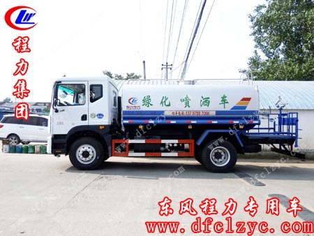 程力集团东风D9洒水车