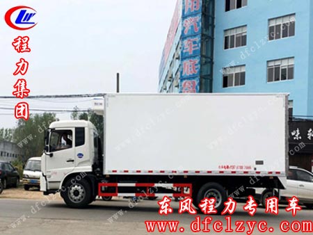 湖北程力集团东风天锦冷藏车