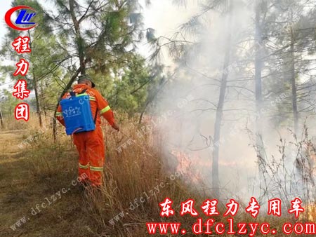 消防警察赶到现场开展救火工作