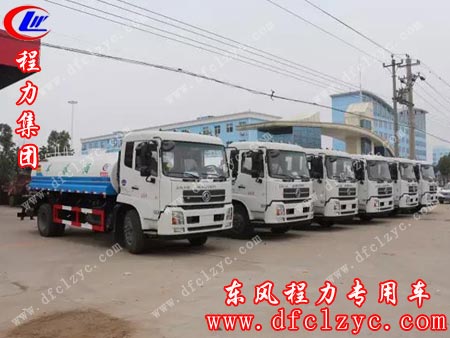 湖北程力东风天锦洒水车