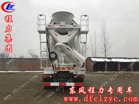 湖北程力集团重汽豪沃搅拌车后视图