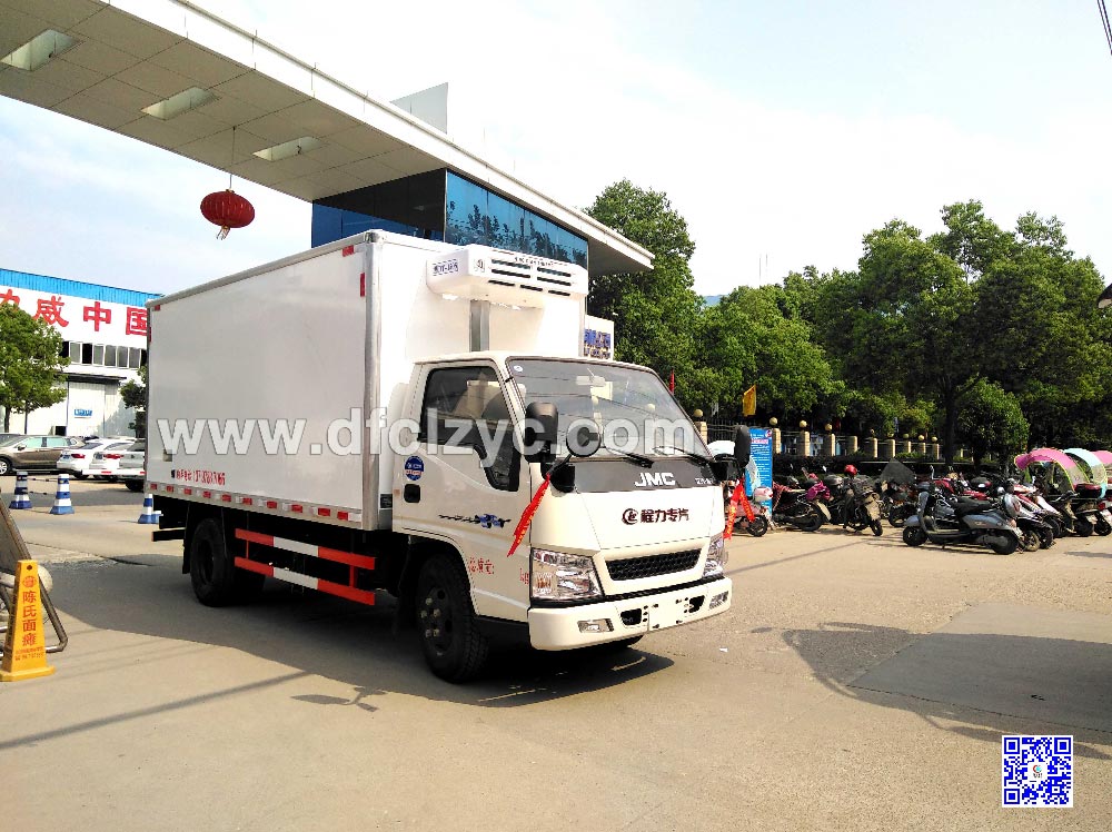 湖北程力蓝牌江铃顺达冷藏车
