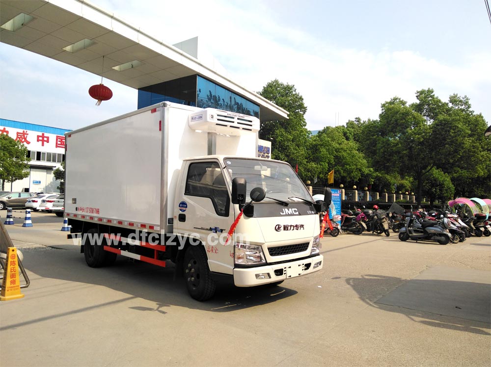 湖北程力江铃顺达冷藏车