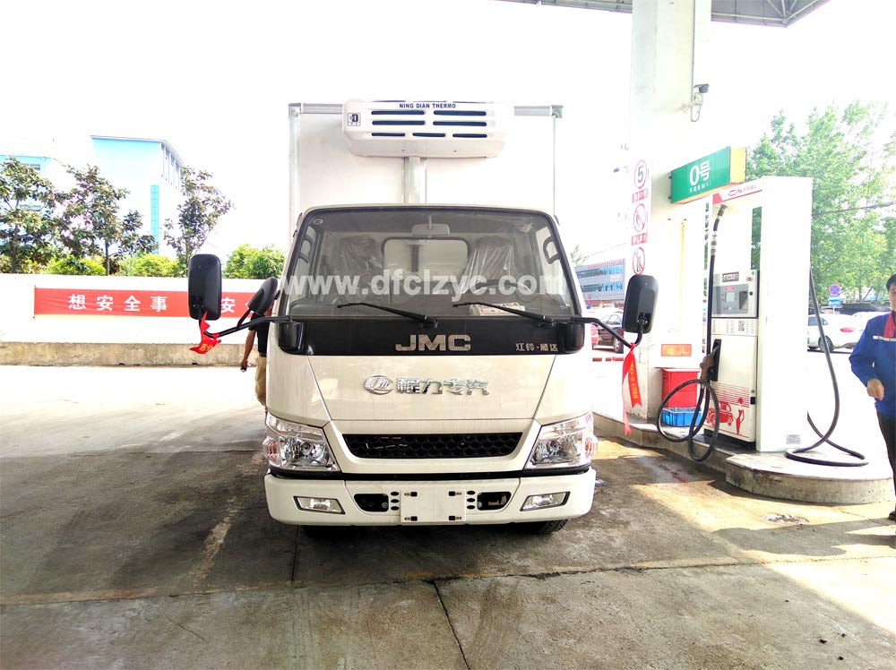 湖北程力江铃顺达冷藏车