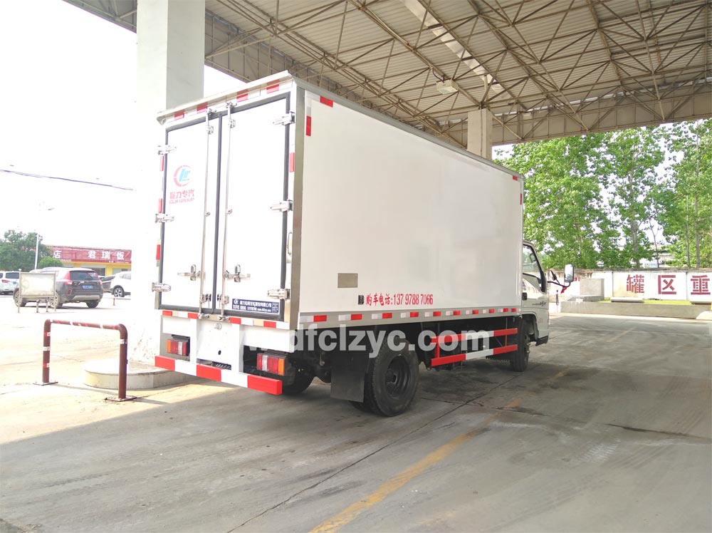 湖北程力江铃顺达冷藏车
