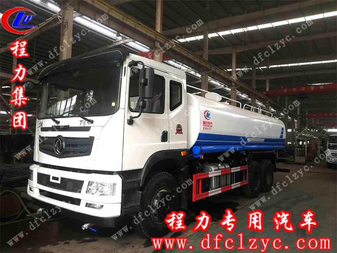 湖北程力东风后双桥洒水车