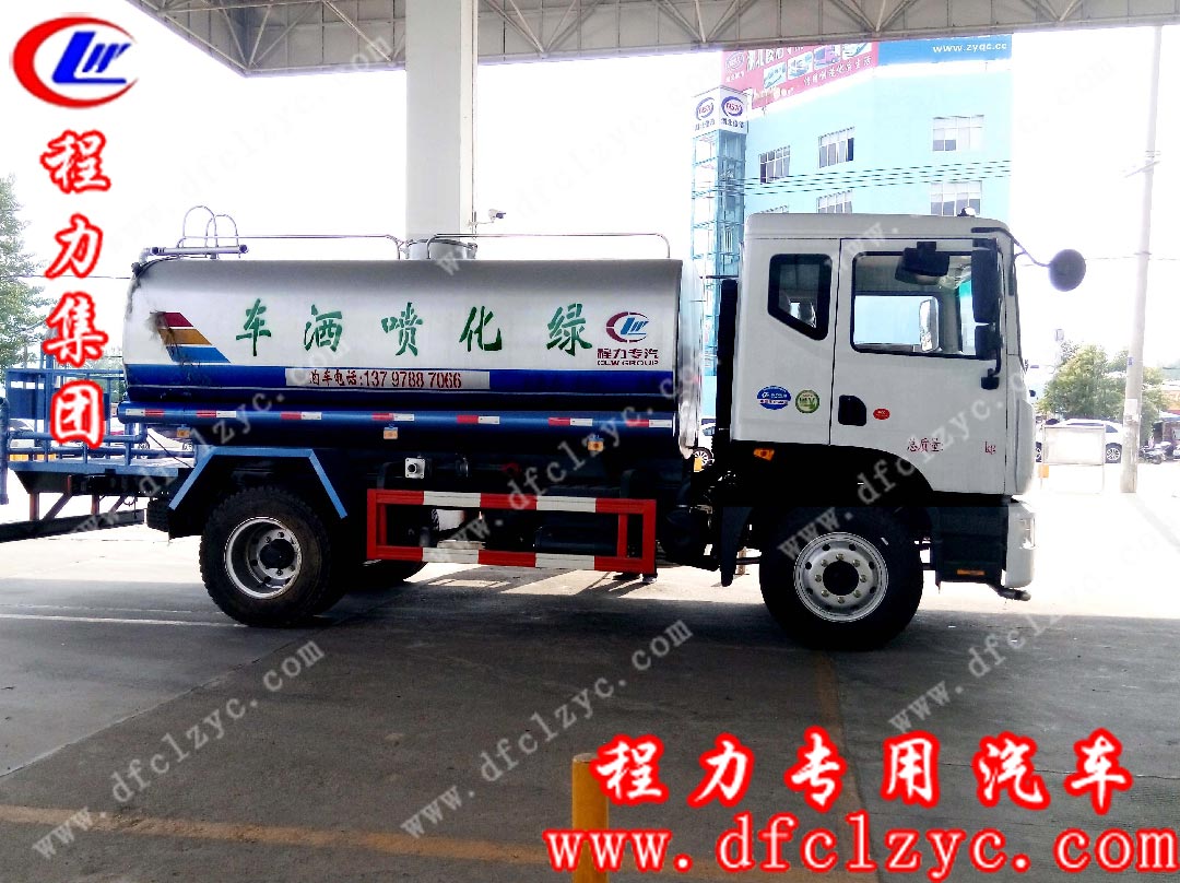 湖北程力东风D9洒水车