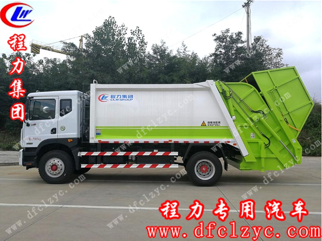 湖北程力东风D9压缩垃圾车