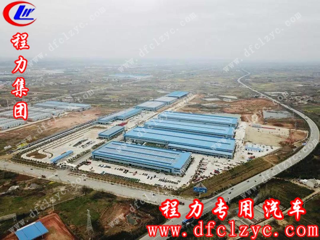 程力商用车工业园已建成部分鸟瞰图