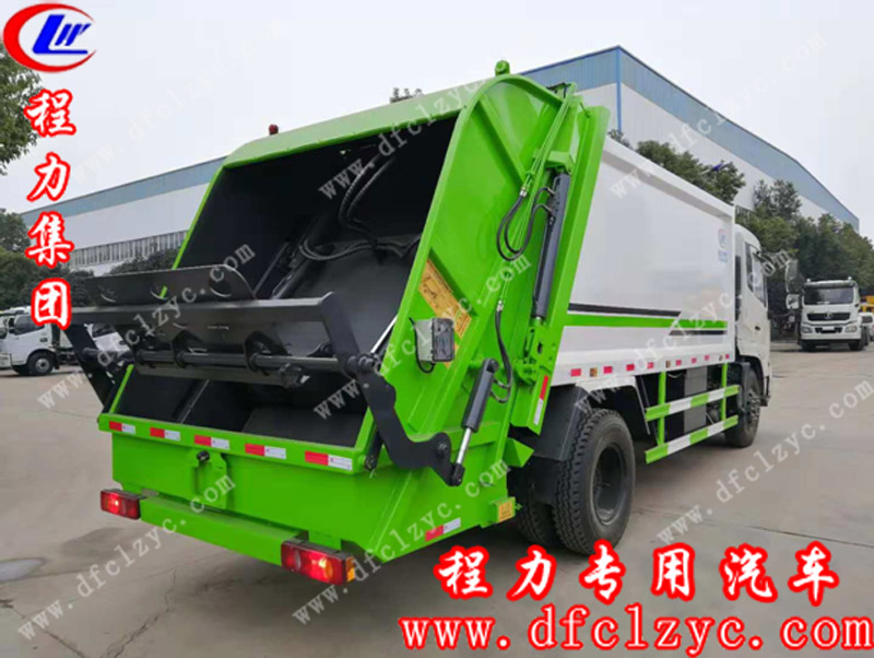 湖北程力专用汽车有限公司东风天锦14方压缩垃圾车