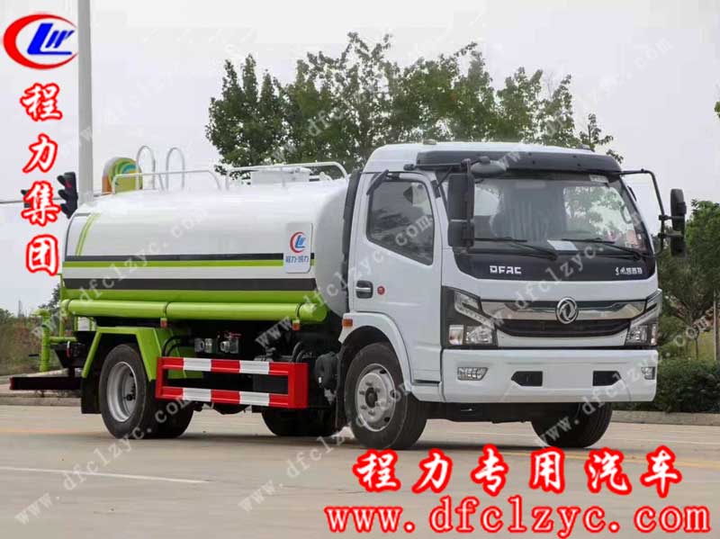 程力国六东风福瑞卡洒水车