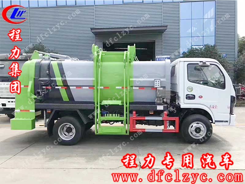 湖北程力集团生产的国六东风福瑞卡餐厨垃圾车