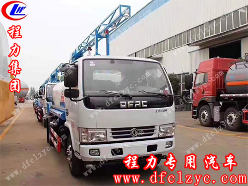 湖北程力专用汽车有限公司东风多利卡5方铁路抑尘车