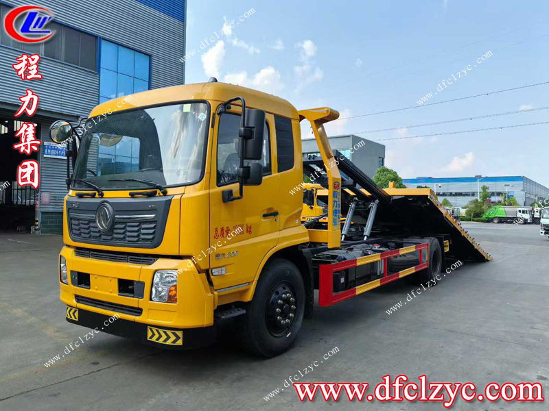 程力集团天锦一拖二清障车：专业救援领域的全能干将